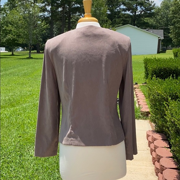 Miss Dorby Black and Brown Patched Blazer - Picture 5 of 5
